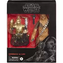 Chewbacca and C-3PO (with Removable Limbs) (Exlusive)
