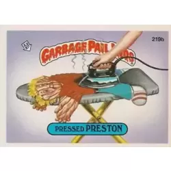 Pressed PRESTON