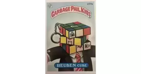 Rubik's Cube Garbage Pail Kids —