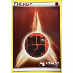 Fighting Energy Holo Play! Pokemon 2011