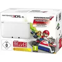 Console 3DS XL blanche avec Mario Kart 7 - édition limitée