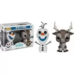 Frozen - Olaf & Sven 2 Pack
