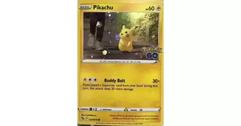 2022 McDONALD'S POKEMON - PIKACHU HOLO CARD - ON HAND