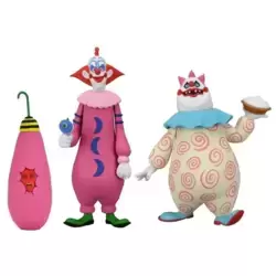 Toony Terrors - Killer Klowns from Outer Space Slim and Chubby 2-Pack