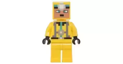 SKINS DO MINECRAFT DE LEGO - LEGO MINECRAFT TUTORIAL 