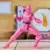 Power Rangers Hasbro - Lightning Collection - Power Rangers X Cobra Kai - Morphed Samantha LaRusso Pink Mantis Ranger