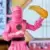 Power Rangers Hasbro - Lightning Collection - Power Rangers X Cobra Kai - Morphed Samantha LaRusso Pink Mantis Ranger