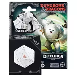 Honor Among Thieves - Dicelings White Owlbear