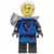 Black Falcon - Male, Pearl Dark Gray Detailed Legs, Flat Silver Shoulder Pad