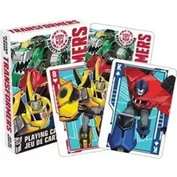 Aquarius Transformers Robots in Disguise Playing Cards