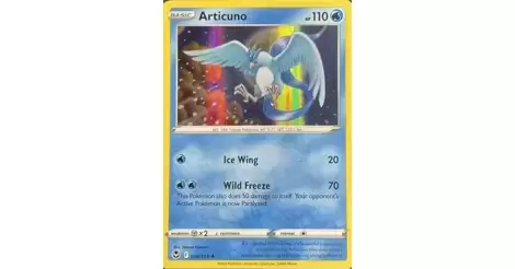 Articuno Holo - Silver Tempest Pokémon card