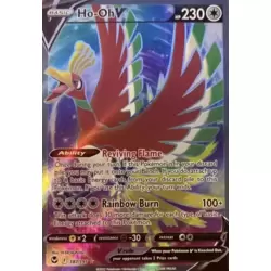 HO-OH V pokemon card