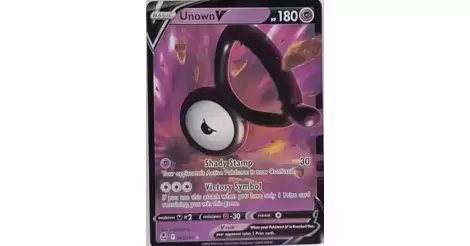 How rare is a Unown V?