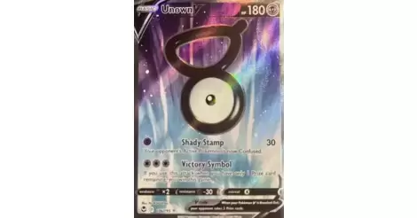 Auction Prices Realized Tcg Cards 2022 Pokemon Sword & Shield Silver  Tempest Full Art/Unown V