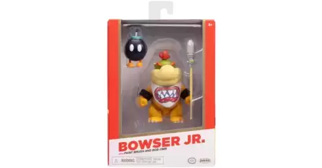 Nintendo Super Mario Gold Collector Series - Bowser Jr Action