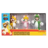 JAKKS Pacific Cat Mario With Super Bell Action Figure for sale online