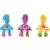 World of Nintendo - Yoshi Multi-Pack : Yellow Yoshi , Purple Yoshi & Light Blue Yoshi