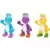 World of Nintendo - Yoshi Multi-Pack : Yellow Yoshi , Purple Yoshi & Light Blue Yoshi