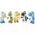 World of Nintendo - Yoshi Multi-Pack (Green, Blue, Grey, Yellow, Black)