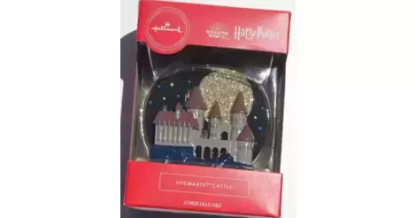Harry Potter Hallmark Ornament: Hogwarts Castle Christmas Ornament — Double  Boxed Toys