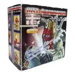 Justitoys WST World's Smallest Dinorobots Flamethrower (Slag) 2006