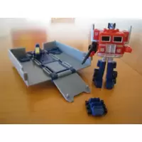 Takara WST World's Smallest Transformers Optimus Prime & Trailer 2003