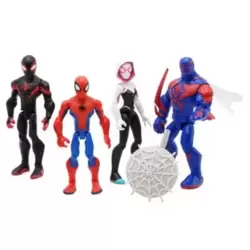 Spider-Man, Ghost Spider, Miles Morales & Spider-Man 2099