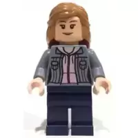 Hermione Granger, Jacket over Bright Pink Hoodie