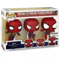 Spider-Man No Way Home - Spider-Man, Friendly Neighborhood Spider-Man & The Amazing Spider-Man 3 Pack