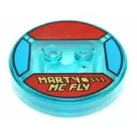 Marty McFly Toy Tag
