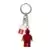 LEGO Keychains - LEGO VIP - Chrome Red Minifig