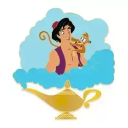 Aladdin 30th Anniversary Genie's Lamp Series - Aladdin and Abu