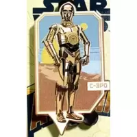 Star Wars Tatooine Mystery Pin - C-3PO