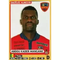 Abdou Kader Mangane - Gazélec Ajaccio
