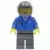 Airport - Blue 3 Button Jacket & Tie, Chopper Pilot