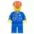 LEGO Airport Minifigures - Airport - Blue, Blue Legs, Red Cap
