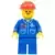Airport - Blue, Blue Legs, Red Construction Helmet