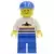 LEGO Airport Minifigures - Airport - Classic, Blue Legs, Blue Cap