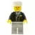 Airport - Pilot, Light Bluish Gray Legs, White Hat