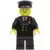 Airport - Pilot with Red Tie and 6 Buttons, Black Legs, Black Hat, Glasses and Open Smile