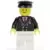 Airport - Pilot with Red Tie and 6 Buttons, White Legs, Black Hat, Standard Grin