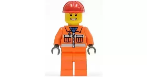 Construction worker lego hot sale man