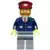 Dark Blue Suit with Train Logo, Dark Bluish Gray Legs, Dark Red Hat, Beard and Glasses