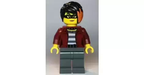 Police Crook Female Daisy Kaboom Lego City Minifigures