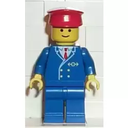 Railway Employee 1, Blue Legs