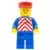 Red & White Stripes - Blue Legs, Red Hat