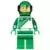 Lego City Minifigures - Statue - City Square Lego Store, Futuron Green (Space)