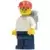 Lego Train Minifigures - Timmy, Dark Blue Legs, Red Cap, Backpack