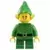 Elf - Green Scalloped Collar with Bells
