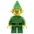 Elf - Green Scalloped Collar with Bells, Glasses